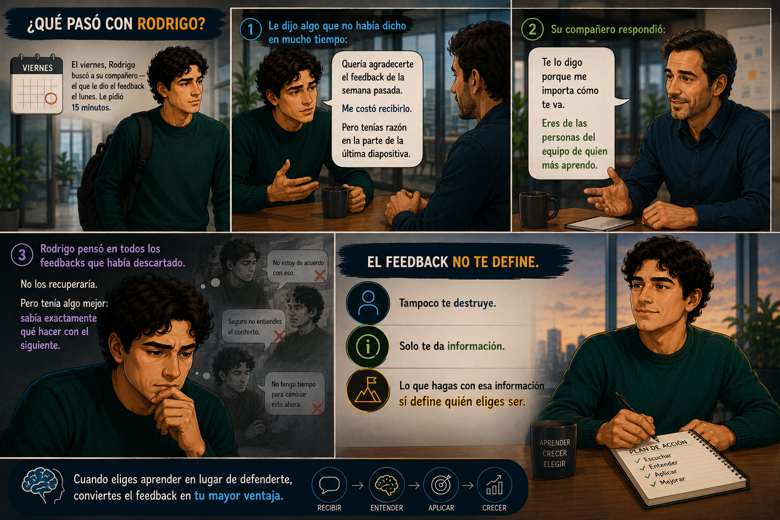 Cierre de la historia de Rodrigo
