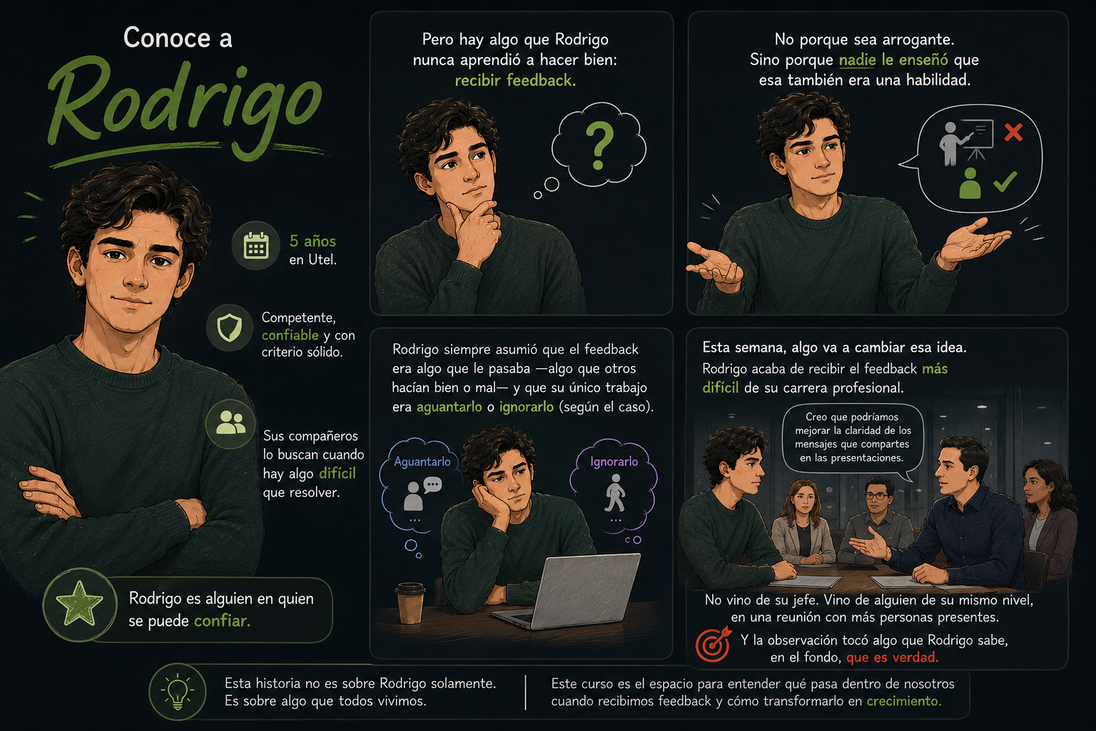 Conoce a Rodrigo: su historia ilustrada